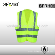 EN ISO 20471 ISO 14116 NFPA701 Standard FR Kleidung reflektierende Sicherheitsweste feuerfeste Weste